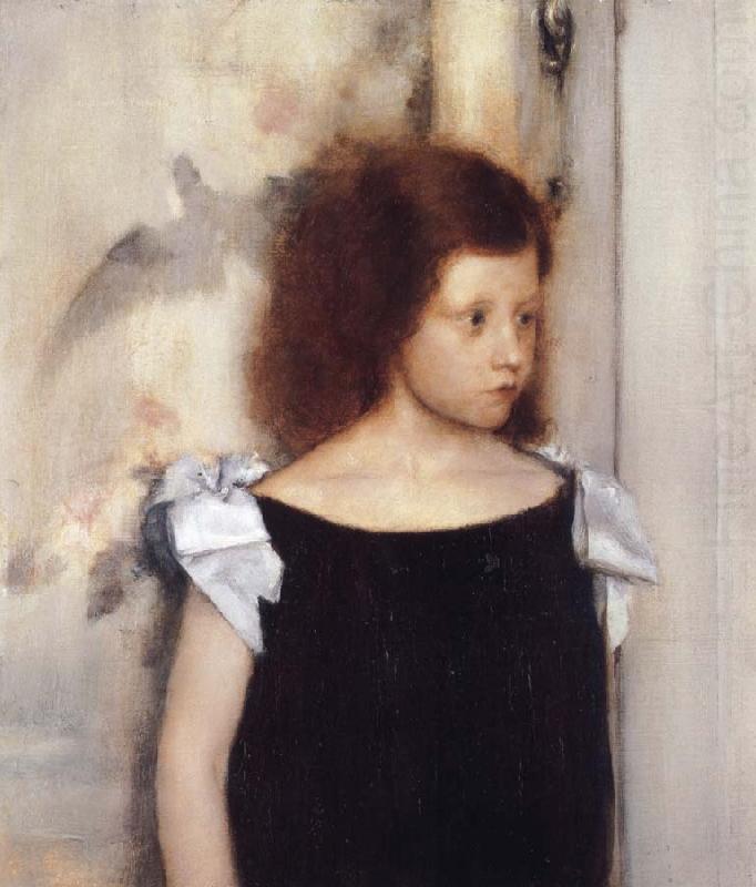 Portrait of Gabrielle Braun, Fernand Khnopff